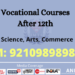 Vocational Courses after 12th